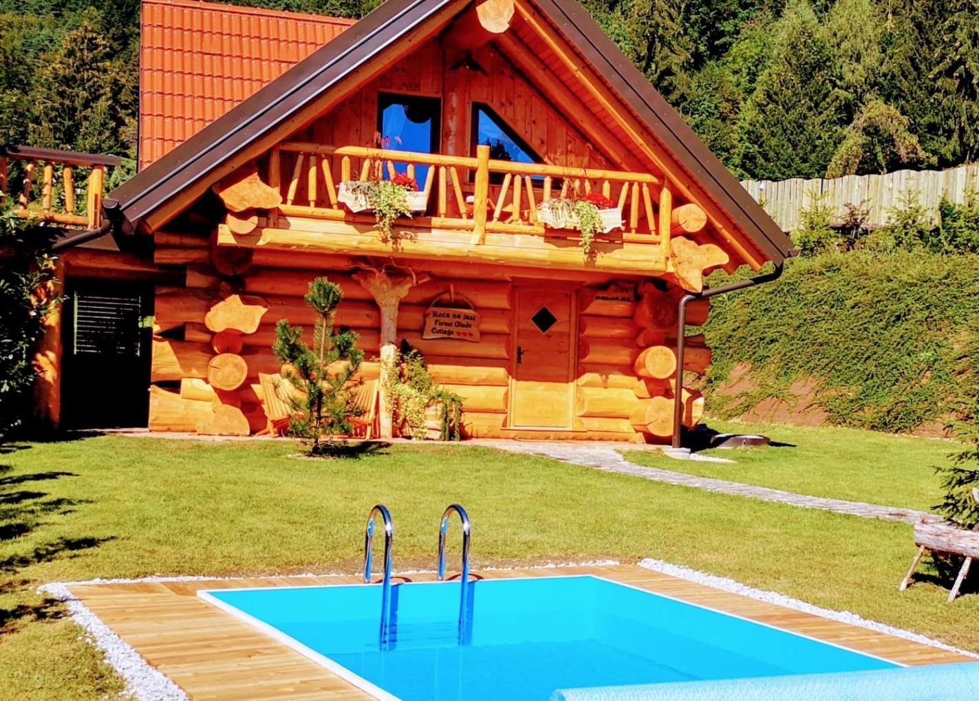 Forest Glade Cottage - Koca Na Jasi Recica ob Savinji Exterior foto
